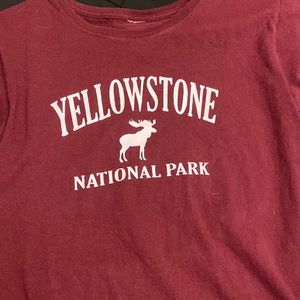 Yellowstone national park t-shirt